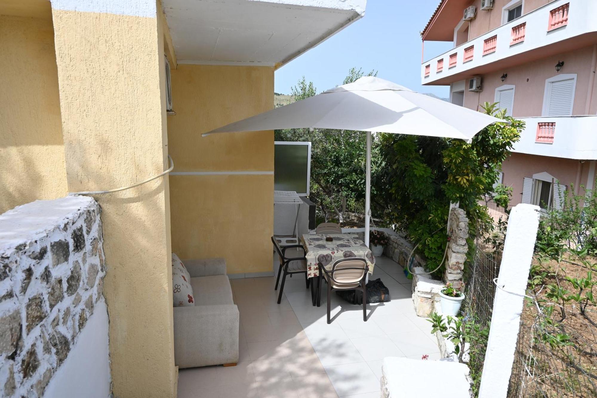 Vila Bilbil Ksamil Buitenkant foto